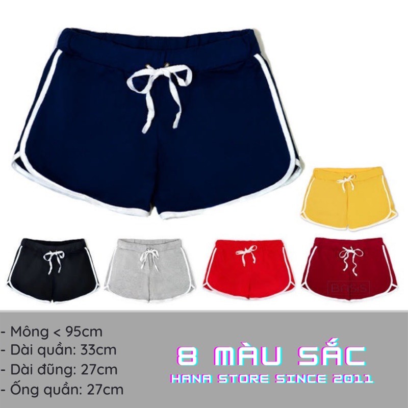 Quần Short Viền Đùi Nữ /Shorts thể thao dáng ngắn năng động trẻ trung HOT | BigBuy360 - bigbuy360.vn