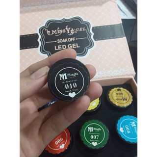 Hũ Gel Vẽ Mingya Đen và Trắng [HÀNG CHÍNH HÃNG]