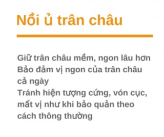 Nồi Ủ Trân Châu 10L