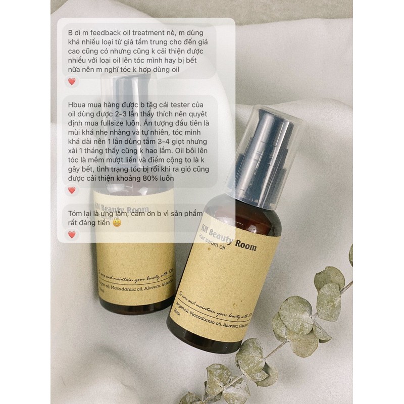 Tinh Dầu Dưỡng Đuôi Tóc- Hair Serum Oil Chống Khô Xơ Chẻ Ngọn Giúp Vào Nếp