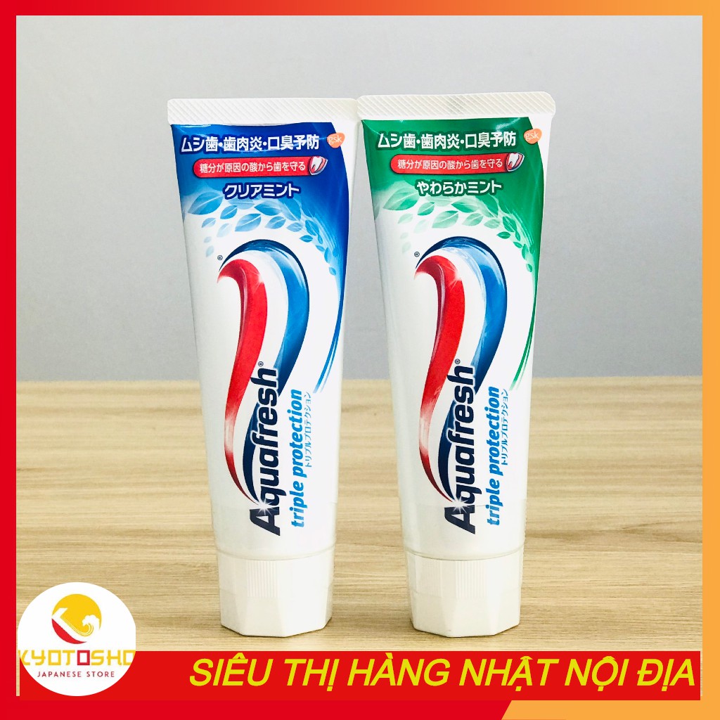 Kem Đánh Răng Aquafresh Nhật Bản 140g