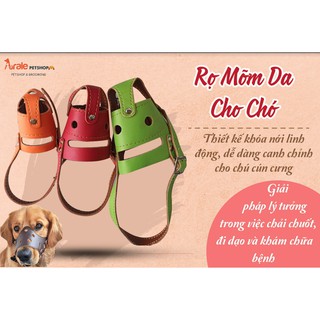 RỌ MÕM DA BẢO HỘ , CHỐNG SỦA CHO CHÓ