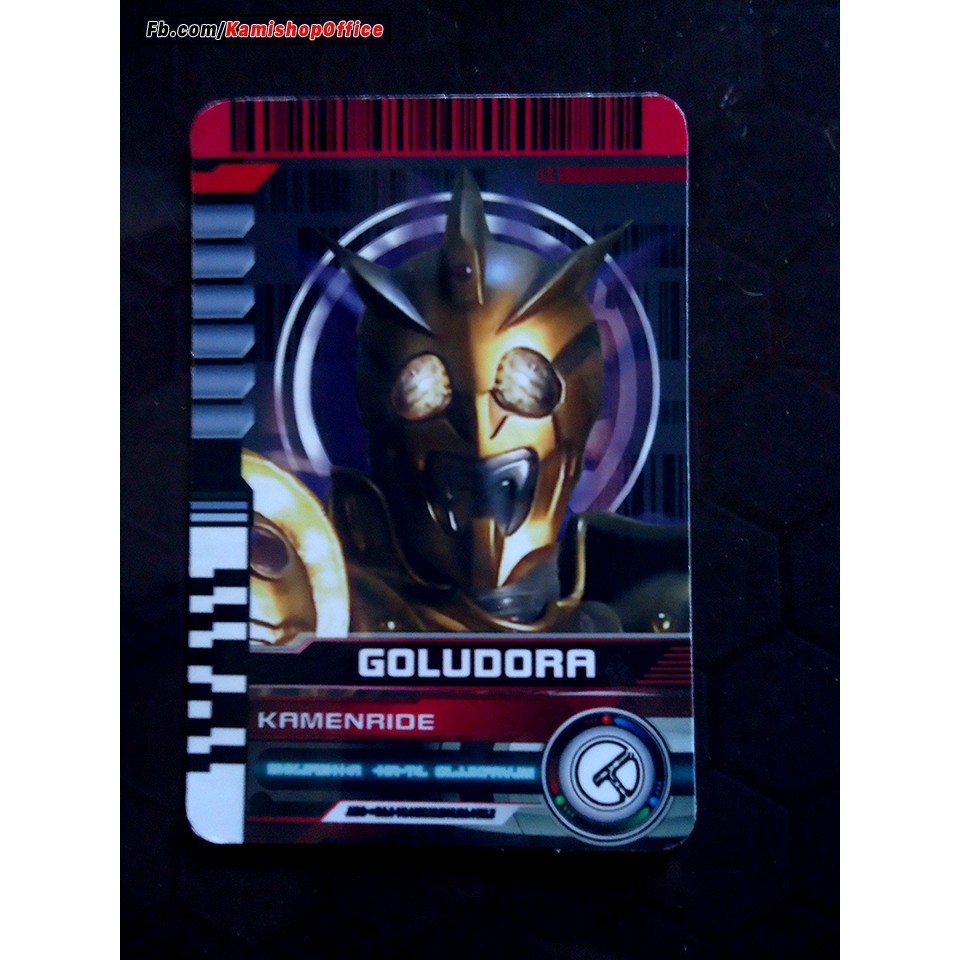 Thẻ Kamen Rider Goludora - KamiShop - Kamen Rider Card