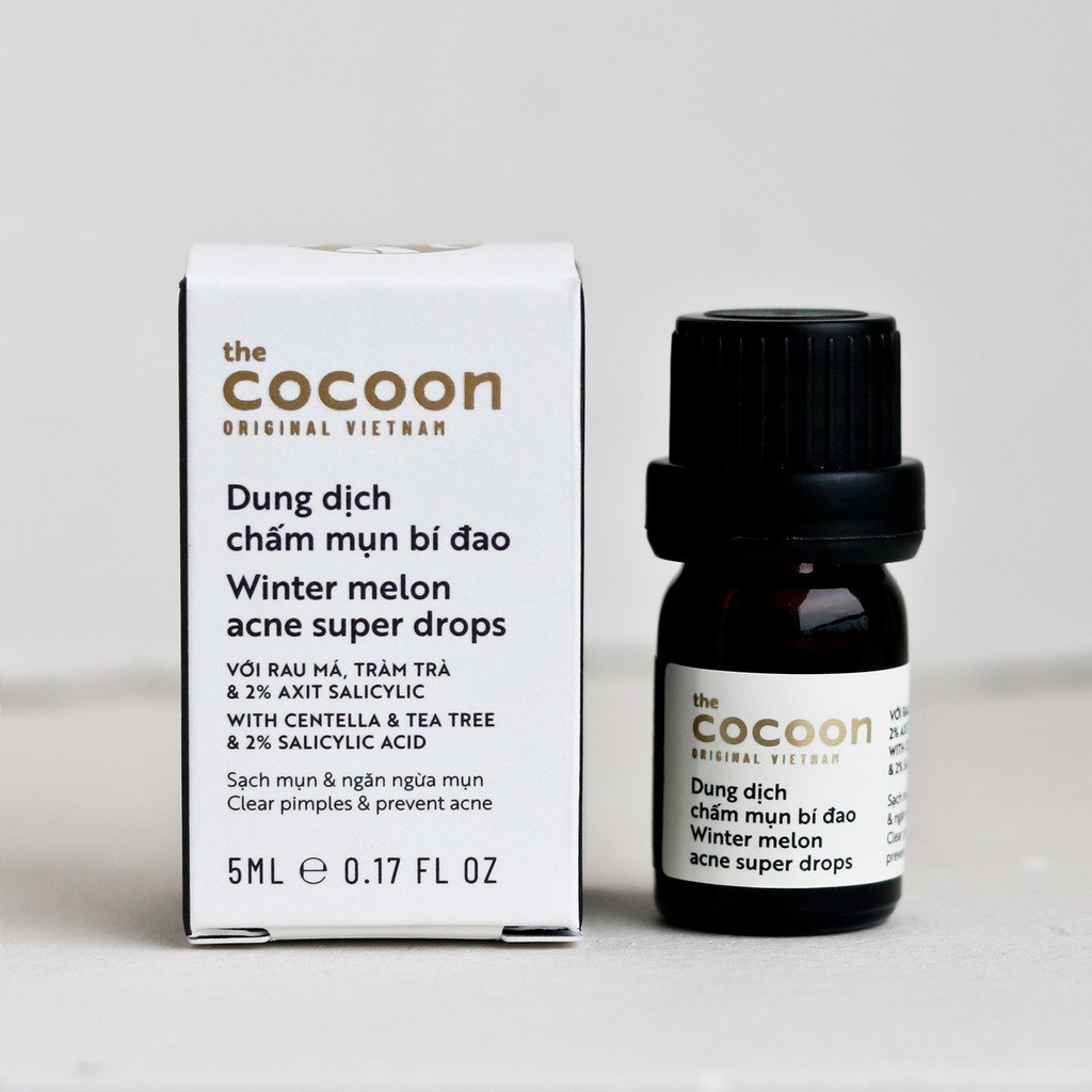 [Mã COSGLORIAT4 -8% đơn 250K] Dung Dịch Chấm Mụn Bí Đao Cocoon 5ml