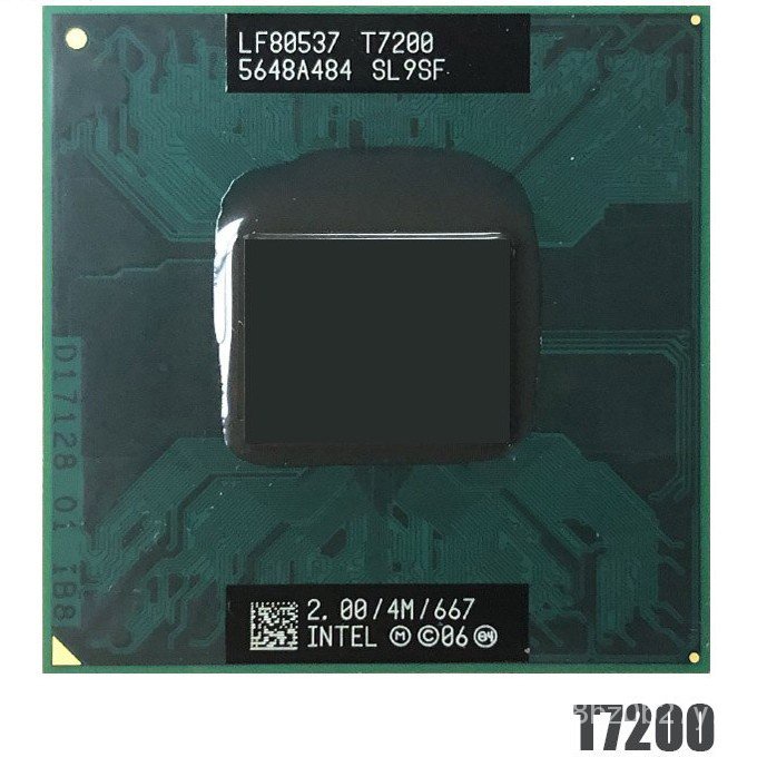 t8I4 ⚡️Intel Core 2 Duo T7500 T7700 T7800 T7600 T7400 T7200 CPU Processor 4M 34W Socket M / mPGA478MT PGA478 | WebRaoVat - webraovat.net.vn