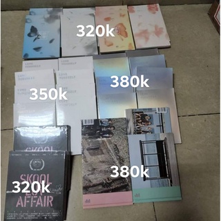 Thẻ hình nhóm BTS butter hyyh love yourself young forever never walk alone Skool