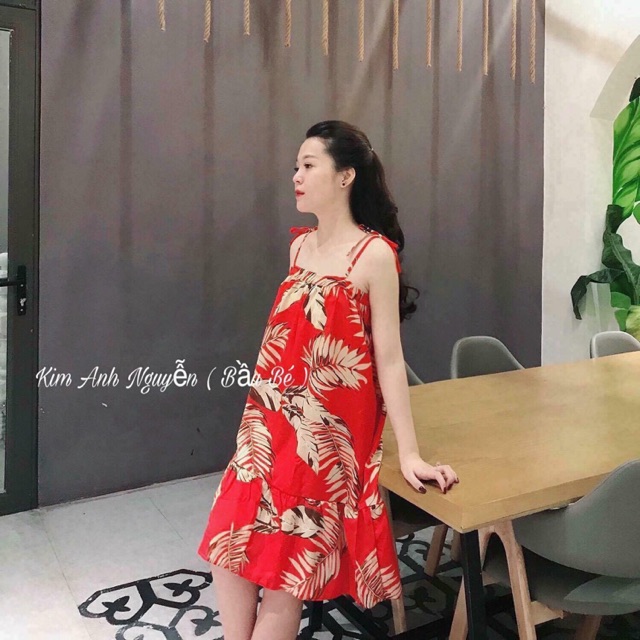 Váy dây hình cây dừa