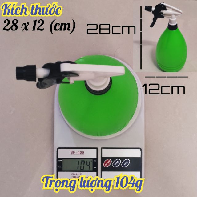 Bình xịt nước cầm tay dung tích lớn 1.25L dùng tưới cây, phun hoá chất