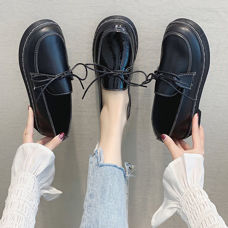 Giày Oxford Nữ Lolita Đế Cao 3p Da Xinh Hottrend - MBS303 [HÀNG ORDER] | BigBuy360 - bigbuy360.vn