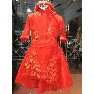 Sét áo dài đỏ