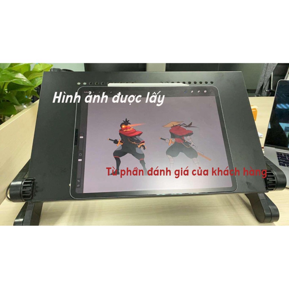 Giá đỡ laptop đa năng kiêm bàn phù hợp mọi tư thế làm, BH 12 tháng