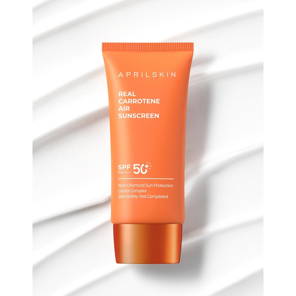 Kem Chống Nắng Dưỡng Ẩm Aprilskin Real Carrotene Air Sunscreen SPF 50+ PA++++