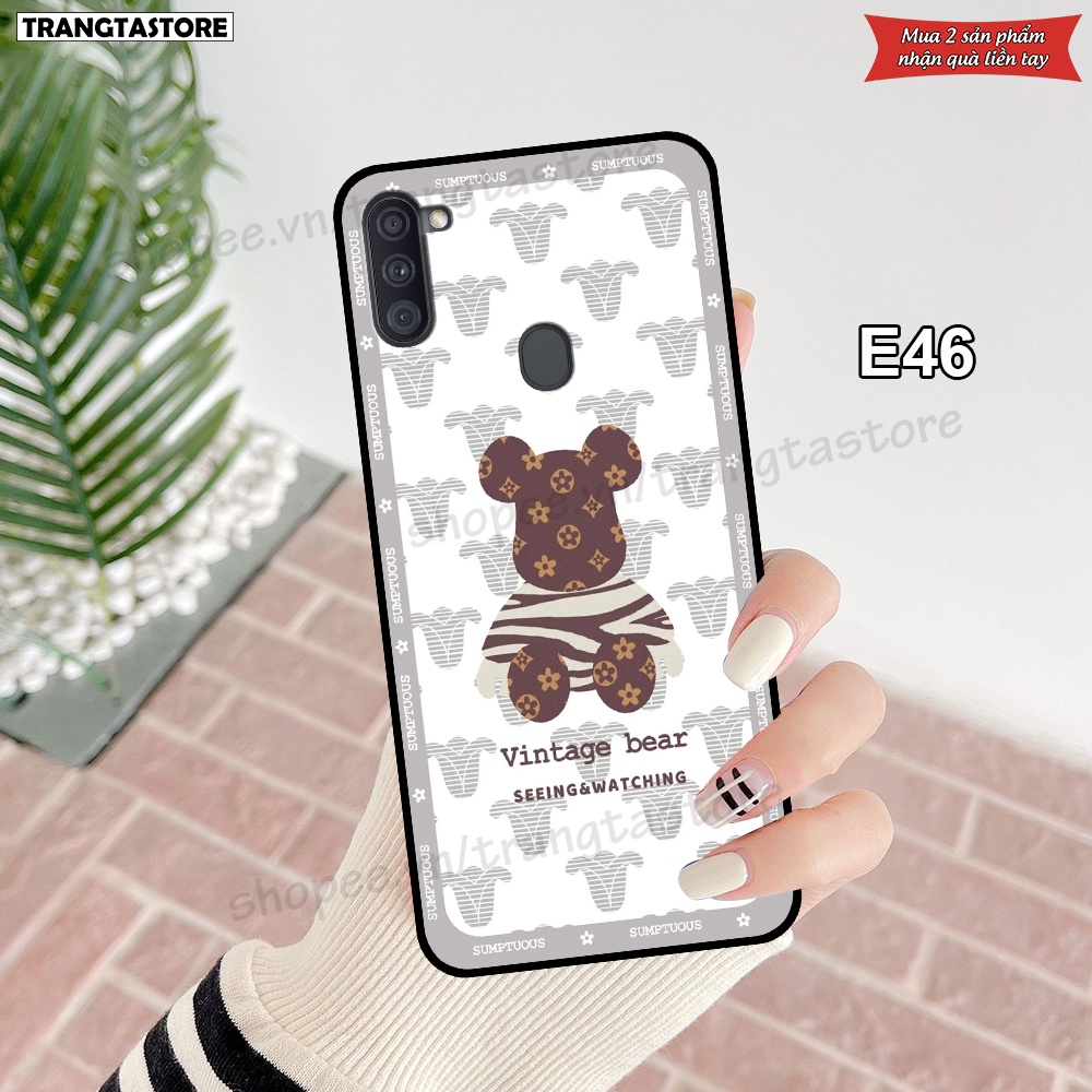 Ốp lưng Samsung A11 in hình các thương hiệu - siêu bền - siêu chất