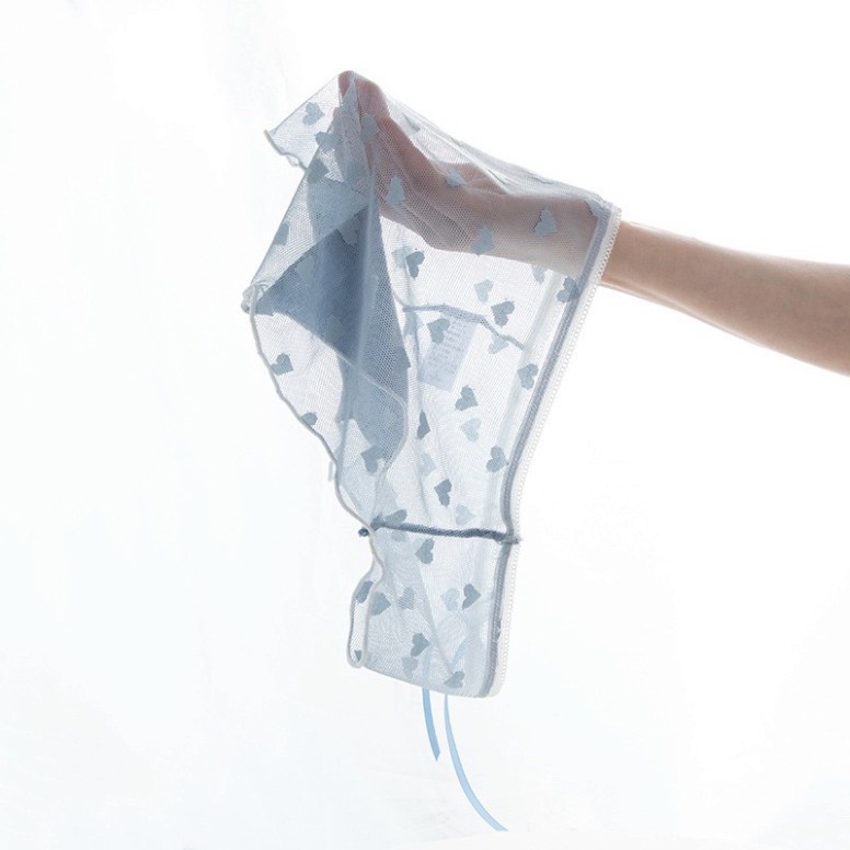 Quần Lót Nữ Ren Sexy Viền Màu Phối Họa Tiết Trái Tim Gợi Cảm Quyến Rũ H006 nữ