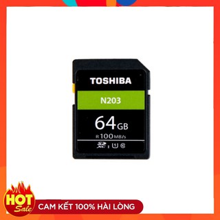 Thẻ nhớ SD To shiba N203 64GB UHS-I U1 100MBs full HD