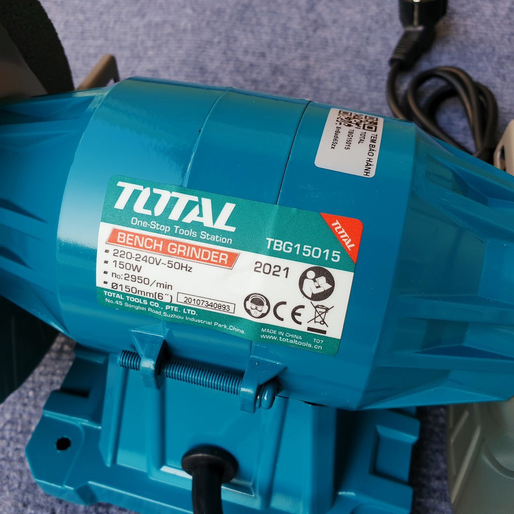 Máy mài hai đá TOTAL 150mm 150W TOTAL TBG15015