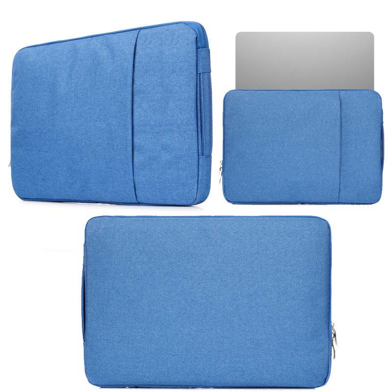 Túi Đựng laptop Vải Denim Canvas 11 12 13 14 15 16 inch Chống Sốc Cho ipad Mac book Air Pro M1 A2338 A2179