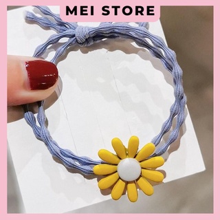 <<SALE>> Lẻ 1 Thun Cột Tóc Hoa Cúc Hàn Quốc 1k