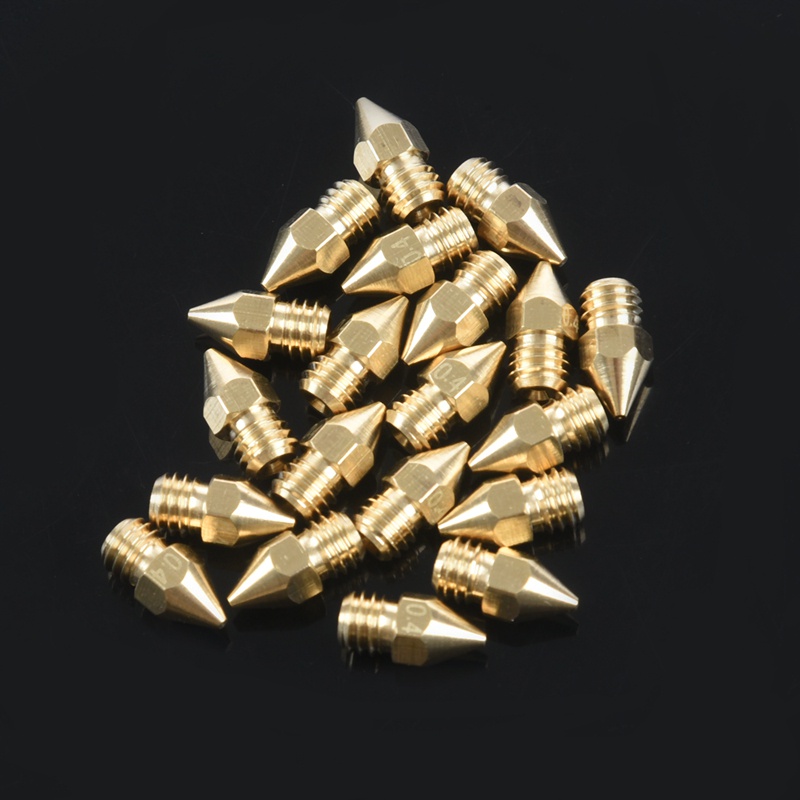 Set 20 Đầu Phun 0.4mm Mk8 Cho Máy In 3d Creality Cr10