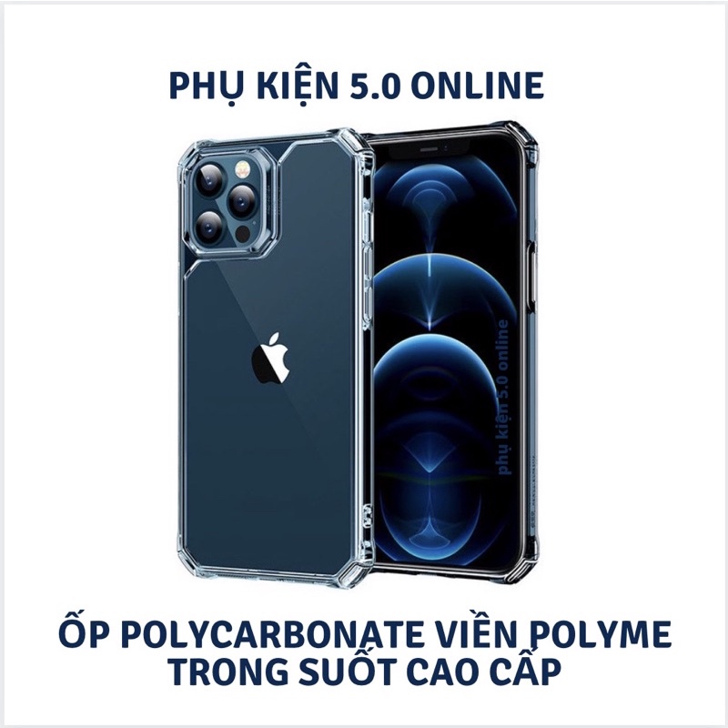 Ốp Polycacbonate Trong Suốt Cao Cấp Chống Sốc - Chống Va Đập Cho 12 Series và 13 Series - 13 Promax - 12 Promax