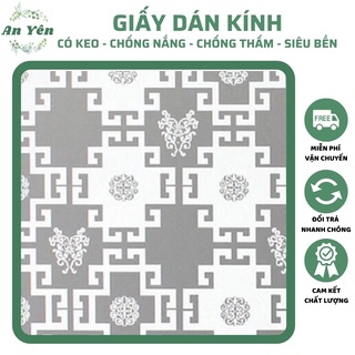 GIẤY DÁN KÍNH CHỮ THỌ TRẮNG khổ 90,DECAL DÁN KÍNH MỜ CHỐNG NẮNG CHỐNG NƯỚC