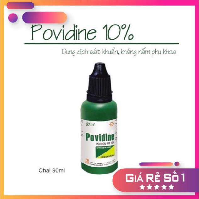 Dung dịch vệ sinh phụ khoa povidine 90ml