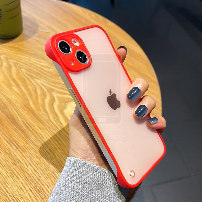 Ốp Điện Thoại Cứng Trong Suốt Không Viền Cho Apple iPhone 13 Pro Max Mini iPhone13 Apple 13
