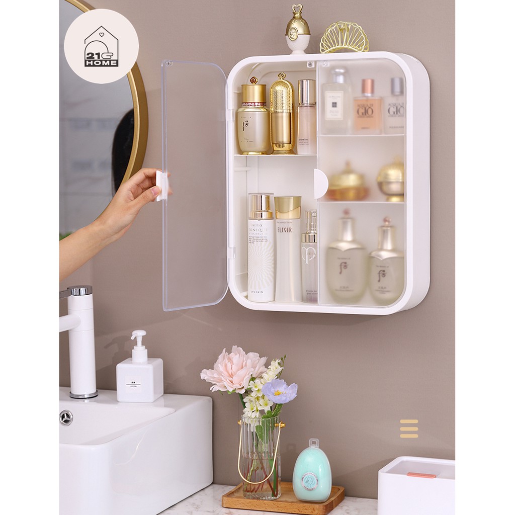 21Home Tủ đựng đồ mỹ phẩm treo tường