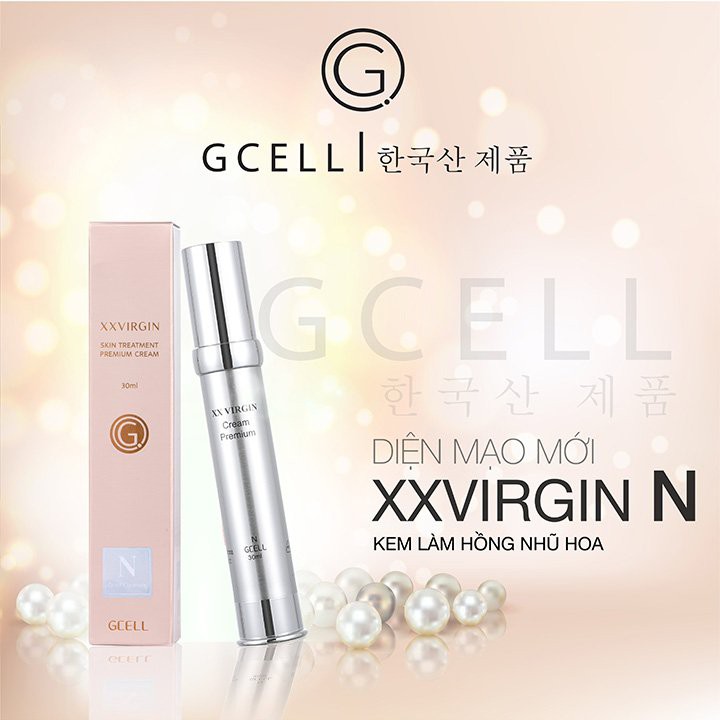 Kem hồng nhũ hoa và bikini (❣❣GCELL-XXVIRGIN❣️❣️)