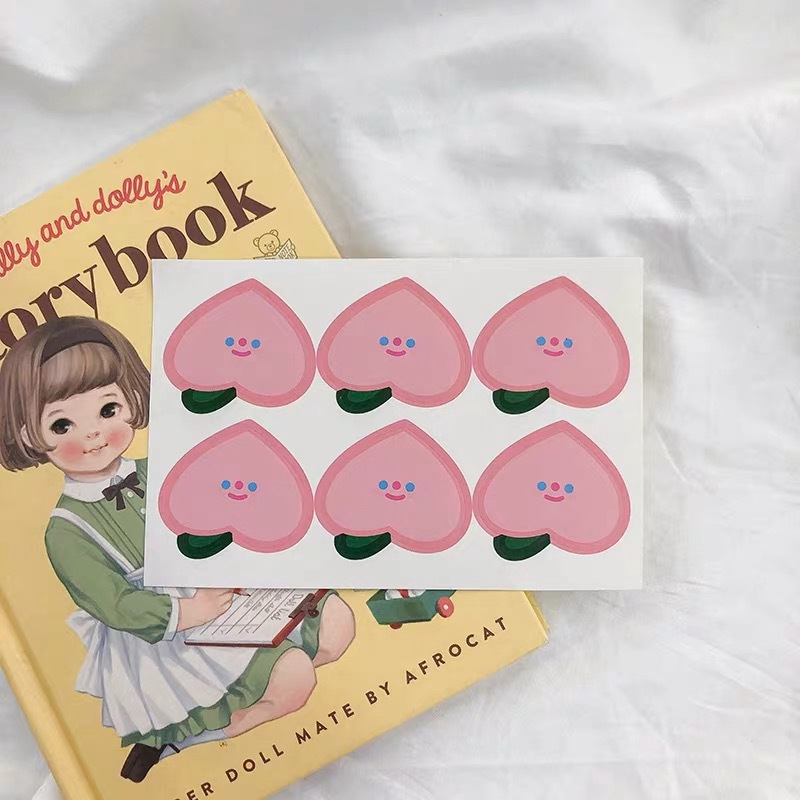 Miếng dán trang trí nhiều họa tiết hoạt hình dễ thương