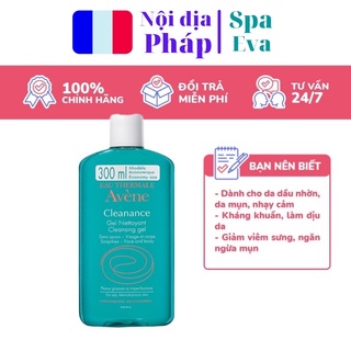 [MẪU MỚI 2021] Gel rửa mặt Avène Cleanance giảm bóng nhờn 200ml