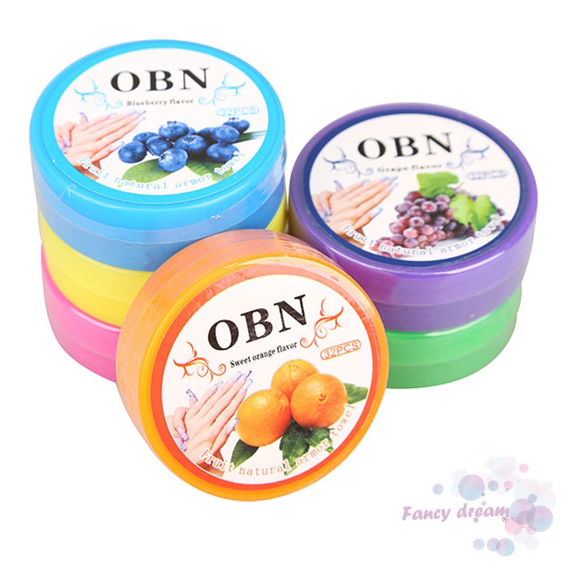 Giấy ướt tẩy sơn móng mùi hoa tiện lợi