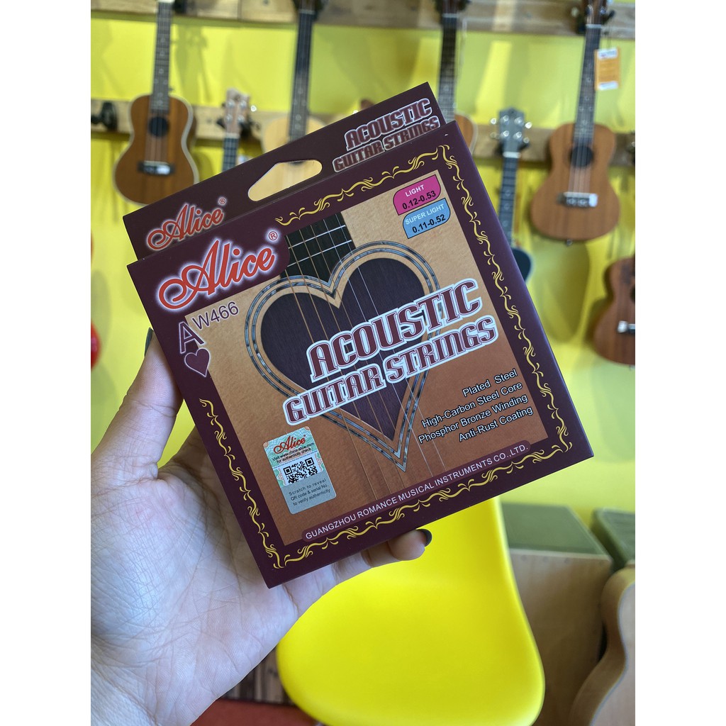 Dây đàn guitar acoustic –alice aw466-sl - Hero Guitar Đà Nẵng