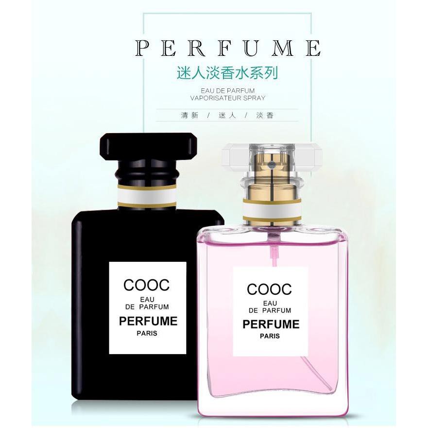 Hot!! Nước Hoa Nữ Cooc Eau De Parfum Perfume Paris Cao Cấp 50ML Nội Địa Trung