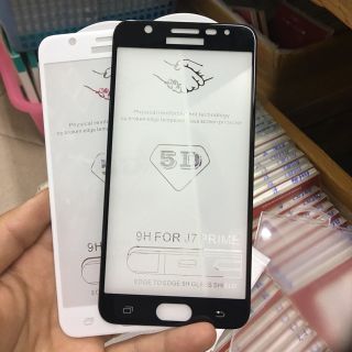 Kính cường lực 5D xịn Galaxy J7 Prime full màn hình