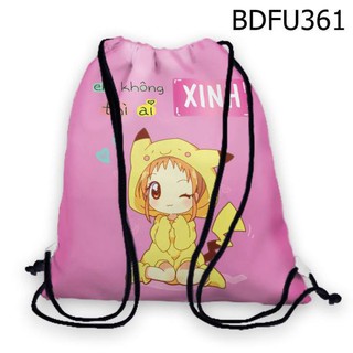 Balo dây rút dễ thương em không xinh thì ai xinh - vbdfu361