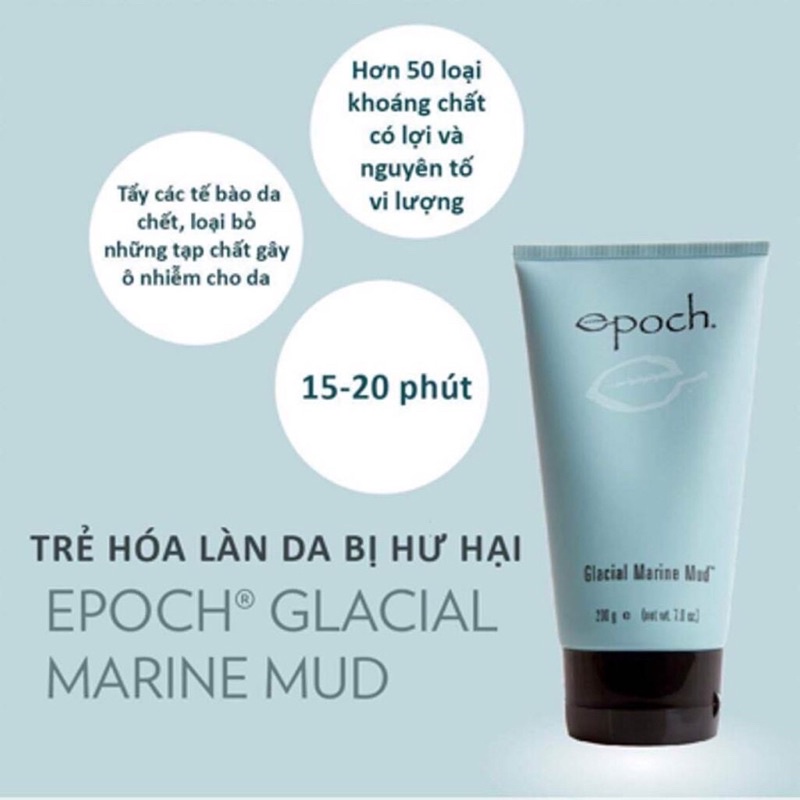 Mặt nạ bùn biển tự nhiên Epoch Glacial Marine Mud