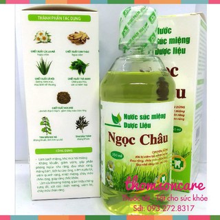 Nước súc miệng Ngọc Châu