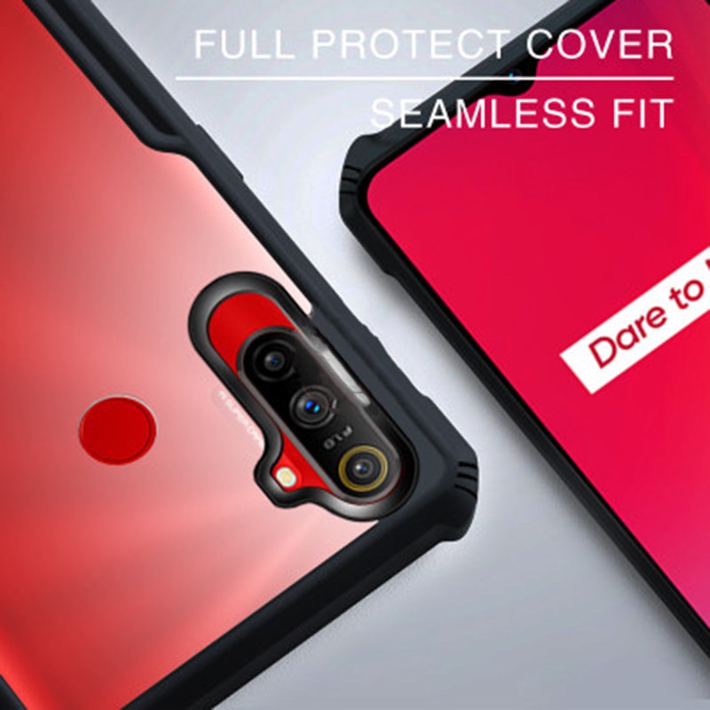 Ốp Điện Thoại Trong Suốt Chống Sốc Cho Oppo Realme 7 6 5 Pro Narzo 20 Pro Q 5i 5s 6i C15 C12 C11 C3 C3i A53 A53s A32 A33 F17 Pro A93 Reno 4F Case