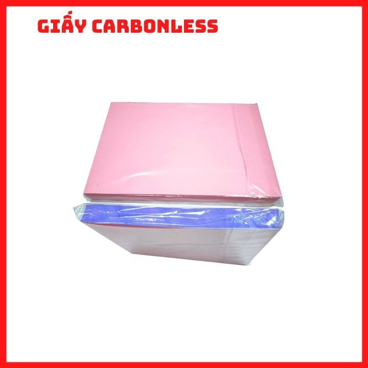 Giấy Carbonless Goldenplus in hóa đơn A4- F4 - 500 tờ/tập - Tomchuakids