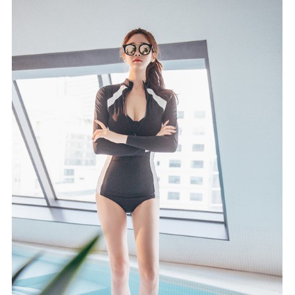 CÓ SẴN Bộ đồ bơi nữ 2 mảnh dài tay | BigBuy360 - bigbuy360.vn