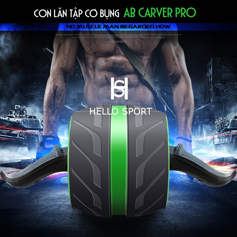 Con Lăn Tập Cơ Bụng Cao Cấp AB Caver Pro