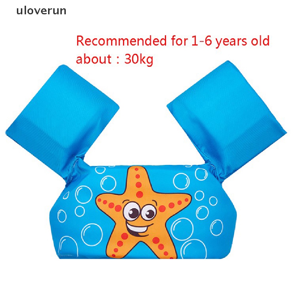 Áo Phao Bơi Họa Tiết Hoạt Hình Dành Cho Bé 2-7 Tuổi