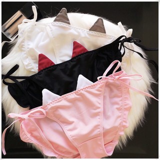 QUẦN LỤA CỘT DÂY TAI MÈO SEXY