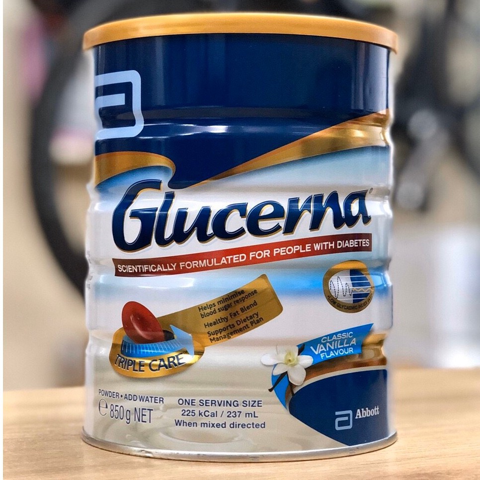 [2022]Sữa tiểu đường Glucena 850g - Úc