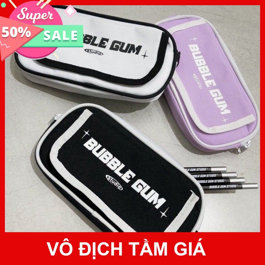 Balo học sinh SS02 - Chuẩn real Bubble Gum Studio hoodie1996