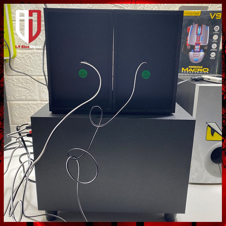 Loa máy tính laptop bluetooth để bàn chính hãng 2.1 BOSSTON T3700 có remote