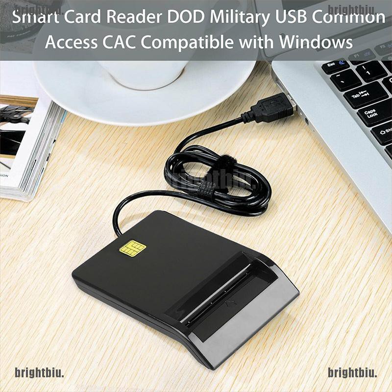 BIU USB2.0 Smart Card Reader DOD Military CAC Common Access-Bank Card-ID For Mac OS[VN]