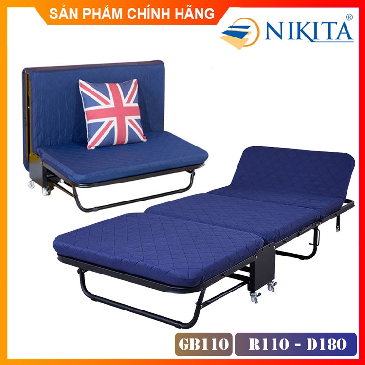 Giường Gấp Ba Khúc NIKITA GB110 - Gấp Thành Ghế Sofa - Rộng 110cm - BH 12 Tháng | BigBuy360 - bigbuy360.vn