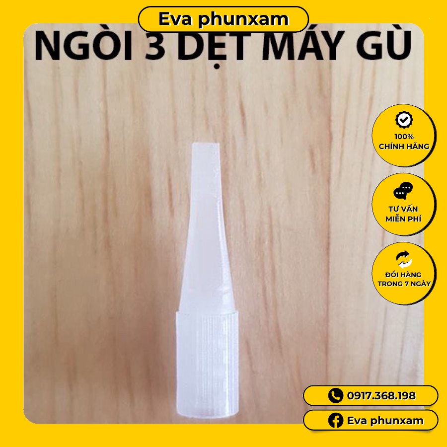 Ngòi Gù 7 kim dẹt - 100 chiếc ngòi 7 kim dẹt máy phun xăm Gù cao cấp